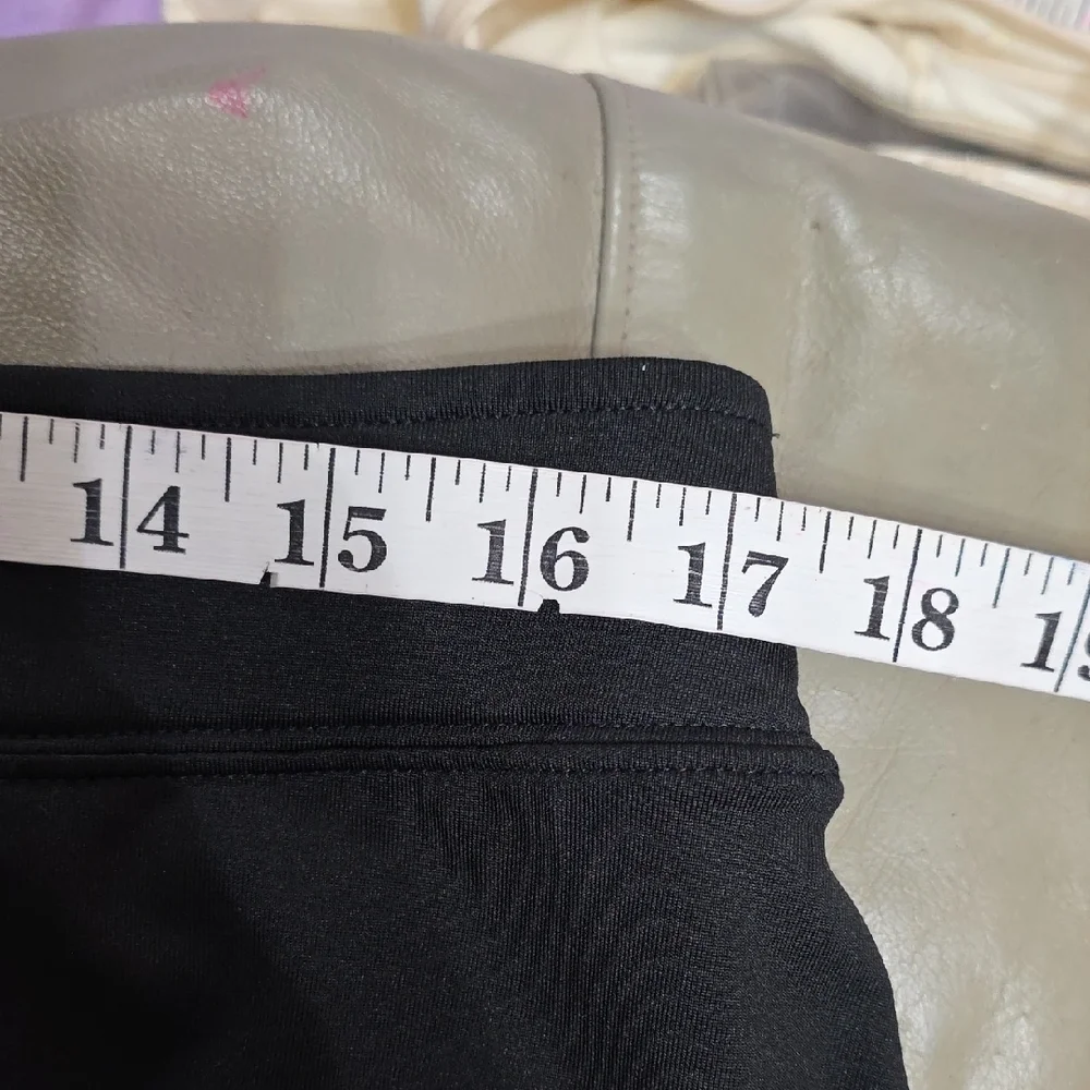 Prince Women's Black Athletic Skort Tennis‎ Golf Stretch Comfort Size XL EUC
